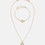 Z62T2657 Women Anna Field Set Necklace Gold-Coloured