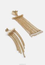 Z62T2660 Women Anna Field 2 Pack Earrings Gold-Coloured - Image 3