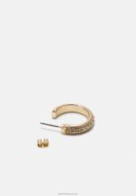 Z62T2661 Women Anna Field 6 Pack Earrings Gold-Coloured - Image 2
