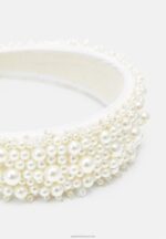 Z62T2666 Women Anna Field Hair Styling Accessory White - Image 3