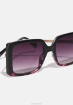 Z62T2687 Women Anna Field Sunglasses Pink/Black - Image 3