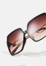 Z62T2690 Women Anna Field Sunglasses Brown - Image 4