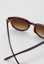 Z62T2692 Women Anna Field Sunglasses Brown - Image 4