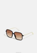 Z62T2693 Women Anna Field Sunglasses Black/Beige