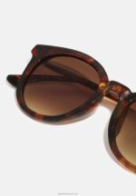 Z62T2694 Women Anna Field Sunglasses Brown - Image 3