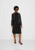 Z62T26 Women Anna Field Day Dress Black - Image 2