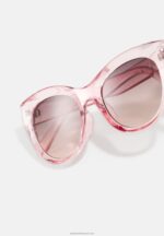 Z62T2701 Women Anna Field Sunglasses Light Pink - Image 4