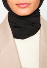 Z62T2707 Women Anna Field 2 Pack Headscarf Black/Green - Image 7