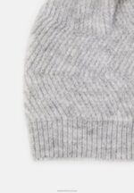 Z62T2708 Women Anna Field Beanie Grey - Image 3