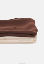 Z62T2710 Women Anna Field 2 Pack Headscarf Off-White/Brown - Image 2