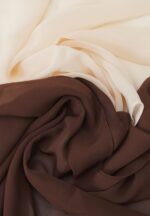Z62T2710 Women Anna Field 2 Pack Headscarf Off-White/Brown - Image 3
