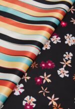 Z62T2712 Women Anna Field 2 Pack Headscarf Multi-Coloured/Black - Image 3