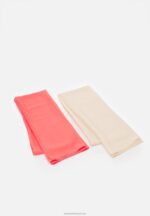 Z62T2713 Women Anna Field 2 Pack Headscarf Pink/Nude