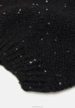 Z62T2714 Women Anna Field Beanie Black - Image 3