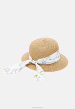 Z62T2717 Women Anna Field Hat Beige/White - Image 2