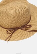 Z62T2719 Women Anna Field Hat Beige - Image 4
