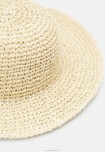 Z62T2720 Women Anna Field Hat Beige - Image 4