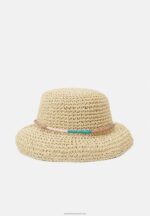 Z62T2723 Women Anna Field Hat Tan/Pink