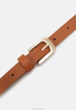 Z62T2727 Women Anna Field 2 Pack Belt Black/Cognac - Image 3