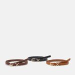 Z62T2737 Women Anna Field 3 Pack Belt Black/Brown/Cognac