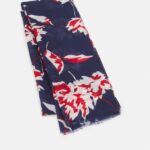 Z62T2825 Women Anna Field Scarf Blue/Red