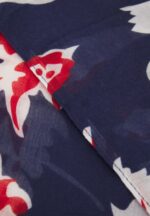 Z62T2825 Women Anna Field Scarf Blue/Red - Image 4