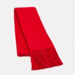 Z62T2827 Women Anna Field Scarf Red