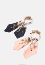 Z62T2832 Women Anna Field 2 Pack Foulard Dark Blue/Pink - Image 3