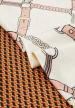 Z62T2833 Women Anna Field 2 Pack Foulard Brown/Off-White - Image 4