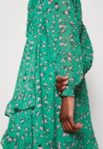 Z62T28 Women Anna Field Day Dress Green/Multi Coloured - Image 6