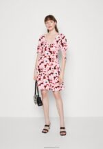 Z62T30 Women Anna Field Day Dress Pink - Image 2