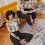 Z62T597 Women Anna Field Chinos Black