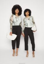 Z62T597 Women Anna Field Chinos Black - Image 3