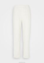 Z62T604 Women Anna Field Linen Mix Trousers Beige - Image 5