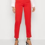 Z62T612 Women Anna Field Trousers Red