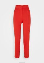 Z62T612 Women Anna Field Trousers Red - Image 5