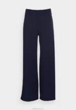 Z62T614 Women Anna Field Trousers Dark Blue - Image 4