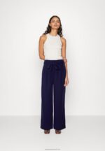 Z62T616 Women Anna Field Trousers Dark Blue - Image 2