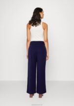 Z62T616 Women Anna Field Trousers Dark Blue - Image 3