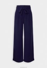 Z62T616 Women Anna Field Trousers Dark Blue - Image 4