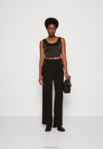 Z62T618 Women Anna Field Trousers Black - Image 2