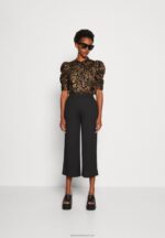 Z62T623 Women Anna Field Trousers Black - Image 2