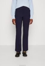 Z62T626 Women Anna Field Trousers Dark Blue