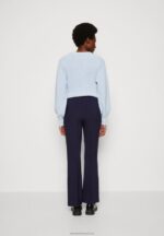 Z62T626 Women Anna Field Trousers Dark Blue - Image 3