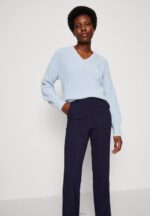 Z62T626 Women Anna Field Trousers Dark Blue - Image 4