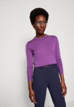 Z62T629 Women Anna Field Trousers Dark Blue - Image 4