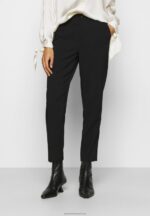 Z62T632 Women Anna Field Basic Bussiness Pants Trousers Black