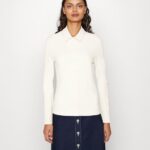 Z62T672 Women Anna Field Button-Down Blouse Off-White