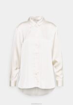 Z62T676 Women Anna Field Button-Down Blouse Beige