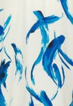 Z62T679 Women Anna Field Button-Down Blouse White, Blue - Image 5